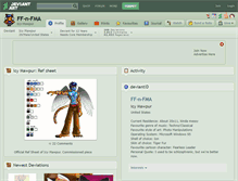 Tablet Screenshot of ff-n-fma.deviantart.com