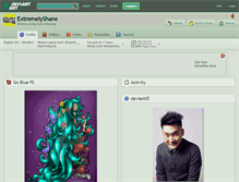 Tablet Screenshot of extremelyshane.deviantart.com