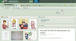 Desktop Screenshot of aph-staterp-da.deviantart.com