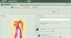 Desktop Screenshot of leelookido.deviantart.com