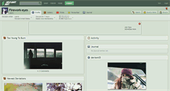Desktop Screenshot of firework-eyes.deviantart.com