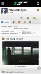 Mobile Screenshot of firework-eyes.deviantart.com