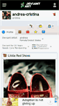 Mobile Screenshot of andrea-cristina.deviantart.com