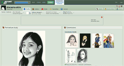 Desktop Screenshot of dracaena-akira.deviantart.com