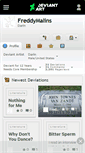Mobile Screenshot of freddymalins.deviantart.com