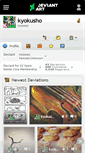 Mobile Screenshot of kyokusho.deviantart.com