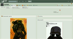 Desktop Screenshot of comissar.deviantart.com