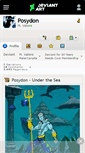 Mobile Screenshot of posydon.deviantart.com
