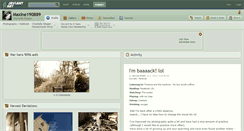 Desktop Screenshot of maxine190889.deviantart.com