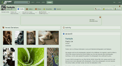 Desktop Screenshot of frankylie.deviantart.com