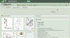 Desktop Screenshot of dragon-turtle.deviantart.com