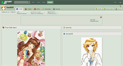 Desktop Screenshot of kuukkii.deviantart.com