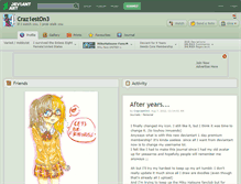Tablet Screenshot of craz1eston3.deviantart.com