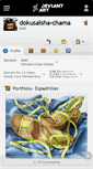 Mobile Screenshot of dokusaisha-chama.deviantart.com