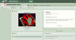 Desktop Screenshot of michael-jackson-club.deviantart.com