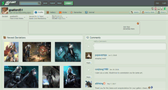 Desktop Screenshot of goatlord51.deviantart.com