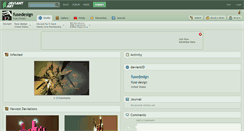 Desktop Screenshot of fusedesign.deviantart.com