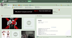 Desktop Screenshot of 3jay.deviantart.com