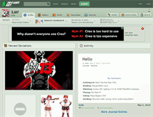 Tablet Screenshot of 3jay.deviantart.com