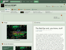 Tablet Screenshot of dark-as-midnight.deviantart.com