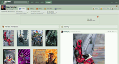 Desktop Screenshot of gavheryng.deviantart.com