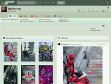 Tablet Screenshot of gavheryng.deviantart.com