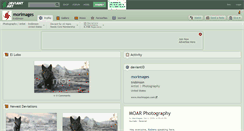 Desktop Screenshot of morimages.deviantart.com
