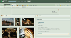 Desktop Screenshot of nigelnobody.deviantart.com