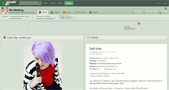 Desktop Screenshot of no-monkey.deviantart.com