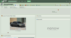 Desktop Screenshot of geovanedesigner.deviantart.com