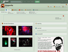 Tablet Screenshot of fotoguerilla.deviantart.com