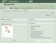 Tablet Screenshot of black-ops-comics.deviantart.com