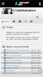 Mobile Screenshot of cutemusicians.deviantart.com