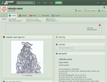 Tablet Screenshot of nobody-cares.deviantart.com