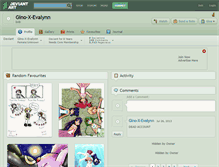 Tablet Screenshot of gino-x-evalynn.deviantart.com