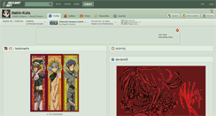 Desktop Screenshot of makio-kuta.deviantart.com