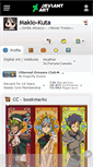Mobile Screenshot of makio-kuta.deviantart.com