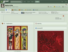 Tablet Screenshot of makio-kuta.deviantart.com