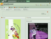 Tablet Screenshot of geraud-broussaud.deviantart.com