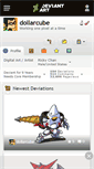 Mobile Screenshot of dollarcube.deviantart.com