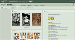 Desktop Screenshot of belxbel.deviantart.com