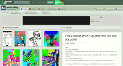 Desktop Screenshot of alexhocking.deviantart.com
