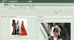Desktop Screenshot of joshou.deviantart.com
