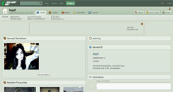 Desktop Screenshot of kepli.deviantart.com