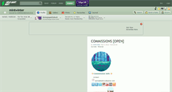 Desktop Screenshot of mintwinter.deviantart.com