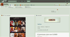 Desktop Screenshot of nanihoo.deviantart.com