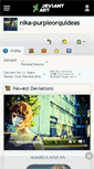 Mobile Screenshot of nika-purpleorquideas.deviantart.com
