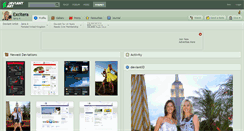 Desktop Screenshot of excitera.deviantart.com
