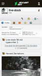 Mobile Screenshot of live-stock.deviantart.com