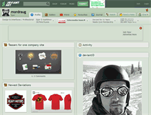 Tablet Screenshot of mordraug.deviantart.com